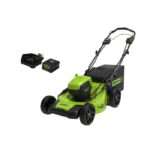 Greenworks 46cm Self-Propelled Lawnmower 60V kit (4.0 Ah Battery and Charger included)