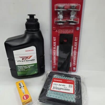 Honda Lawnmower Engine Service Kit HRU19 - Includes Blades and Bolts